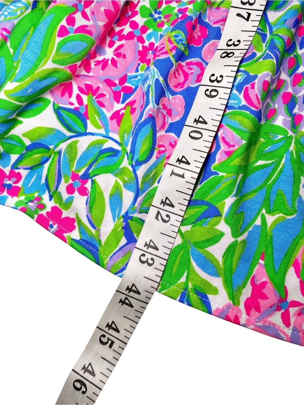 LILLY PULITZER JULIET RUFFLE Flutter Sleeve Ruched MIDI DRESS *A CHERRY ON TOP* - Picture 15 of 16